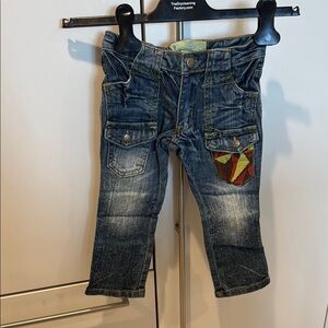 Stylish Denim Kids Jeans with Pocket Detail